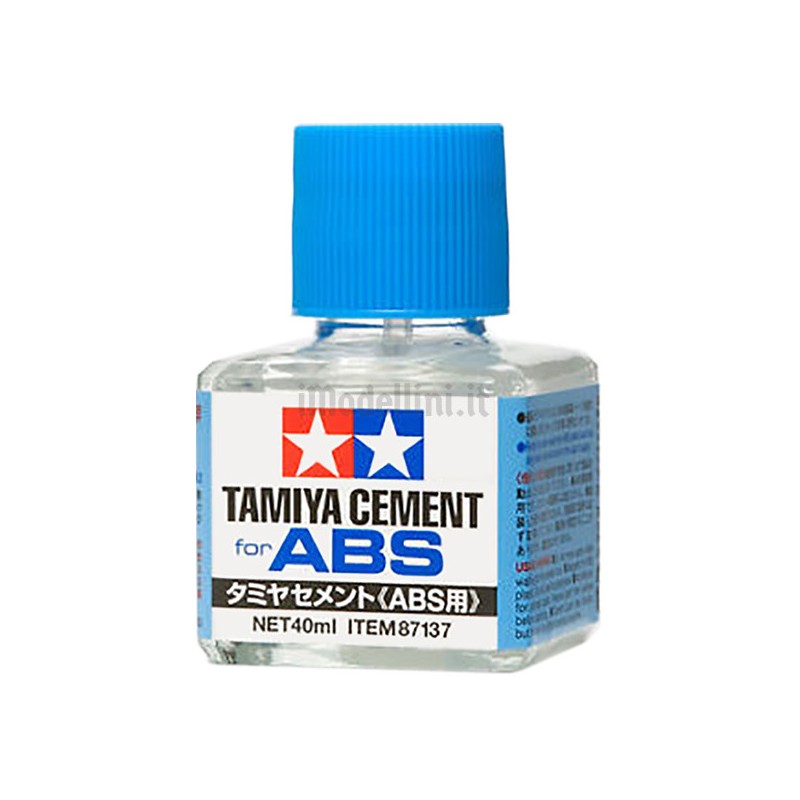 Colle Liquide pour plastiques ABS 40ml - Tamiya 87137